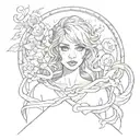 "only god can judge me tattoo design idea