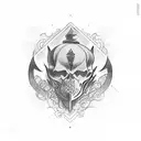 no surrender tattoo design idea