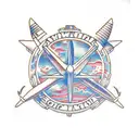 avião modelo 787 dreamliner  tattoo design idea