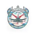 avião modelo 787 dreamliner  tattoo design idea