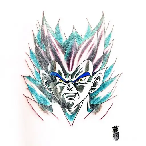 50 Majin Vegeta Tattoo Ideas 