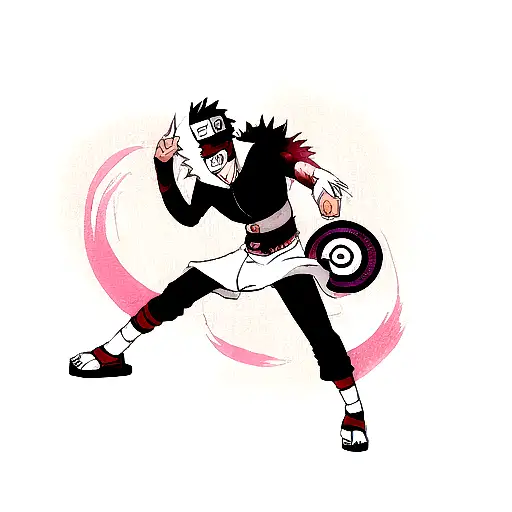 obito six paths from naruto tattoo design idea