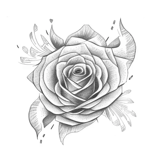 band aid and flowers tattoo design idea