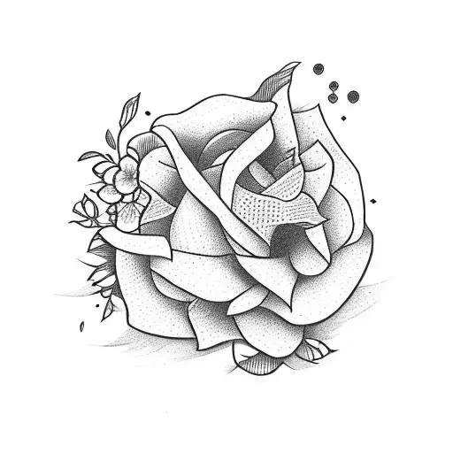 band aid and flowers tattoo design idea