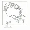 gods plan tattoo design idea