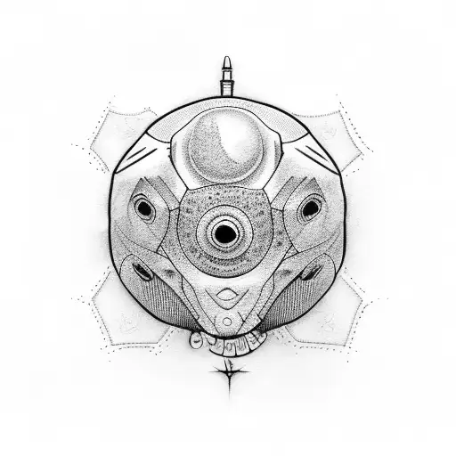 paintball tattoo design idea