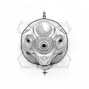 paintball tattoo design idea