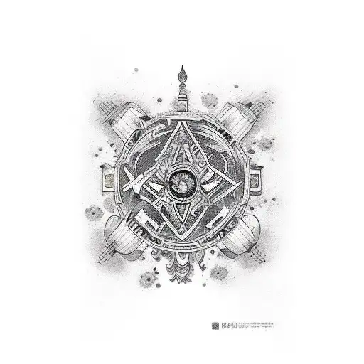 patience and respect tattoo design idea