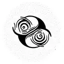 Yin yang patience respect tattoo tattoo design idea