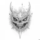 switchblade that says "here's to life" tattoo design idea