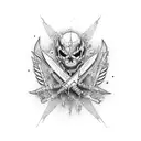 switchblade that says "here's to life" tattoo design idea