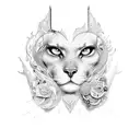 visual presentation of the different tastes tattoo design idea