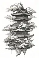 Japan style : tattoo design idea