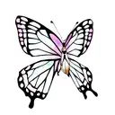 Butterfly tattoo design idea