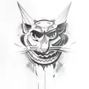 mysterious forearm tattoo tattoo design idea