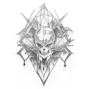 mysterious forearm tattoo tattoo design idea