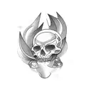 mysterious forearm tattoo tattoo design idea