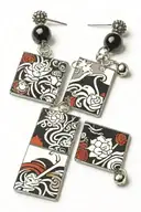 Hanafuda earrings, demon slayer "destroy" logo tattoo design idea