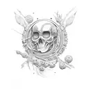 independent thinker tattoo design idea