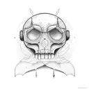 independent thinker tattoo design idea