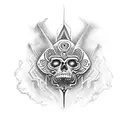 mayan tattoo design idea