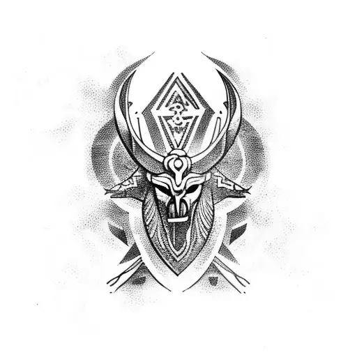 mythology tattoo design idea