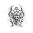 mythology tattoo design idea