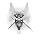 mythology tattoo design idea