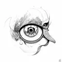 Wing tattoo design idea