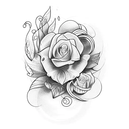 In loving memory  tattoo design idea