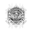 man united tattoo design idea