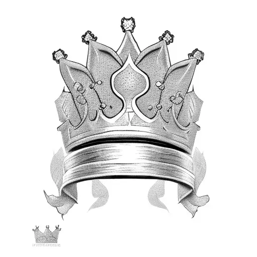 King's Crown tattoo design idea