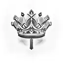 King's Crown tattoo design idea