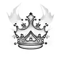 King's Crown tattoo design idea