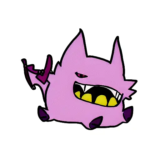 Gengar tattoo design idea