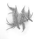 wisteria tattoo design idea