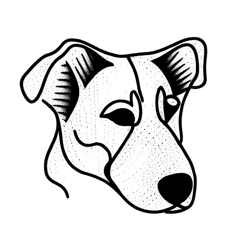 Custom Pet Ear  Nose Outline  Digital File  CassidyMade