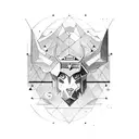 mix signs leo sagittarius arius aquarius tattoo design idea