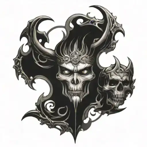 Malevolent Shrine tattoo design idea