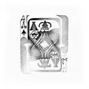 queen of spades tattoo design idea