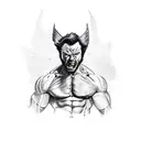 wolverine tattoo design idea