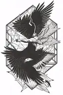  Icarus falling  tattoo design idea