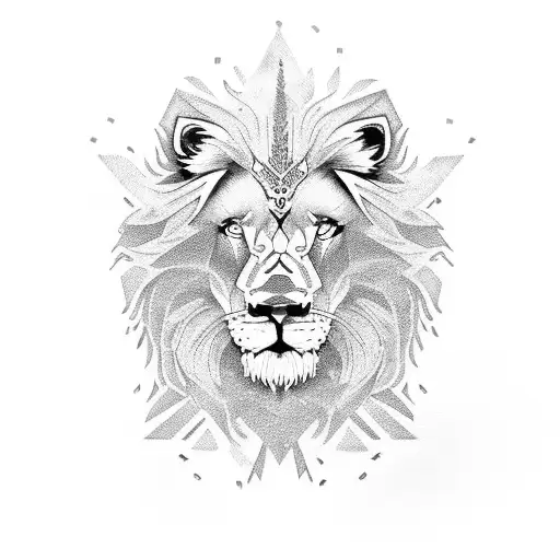 lion wolf eagle tattoo design idea