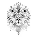 lion wolf eagle tattoo design idea
