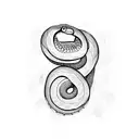 boa snake tattoo design idea