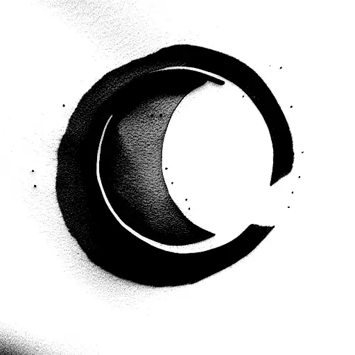 eclipse tattoo design idea