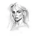 Britney Spears  tattoo design idea