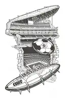 football stadium bet on me  tattoo design idea
