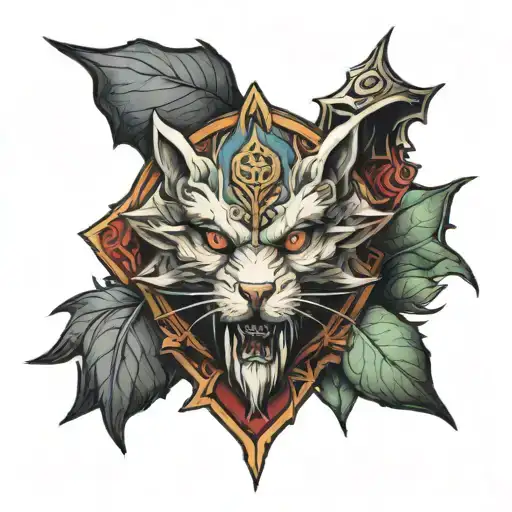 Elder Scrolls tattoo design idea