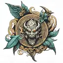 Elder Scrolls tattoo design idea
